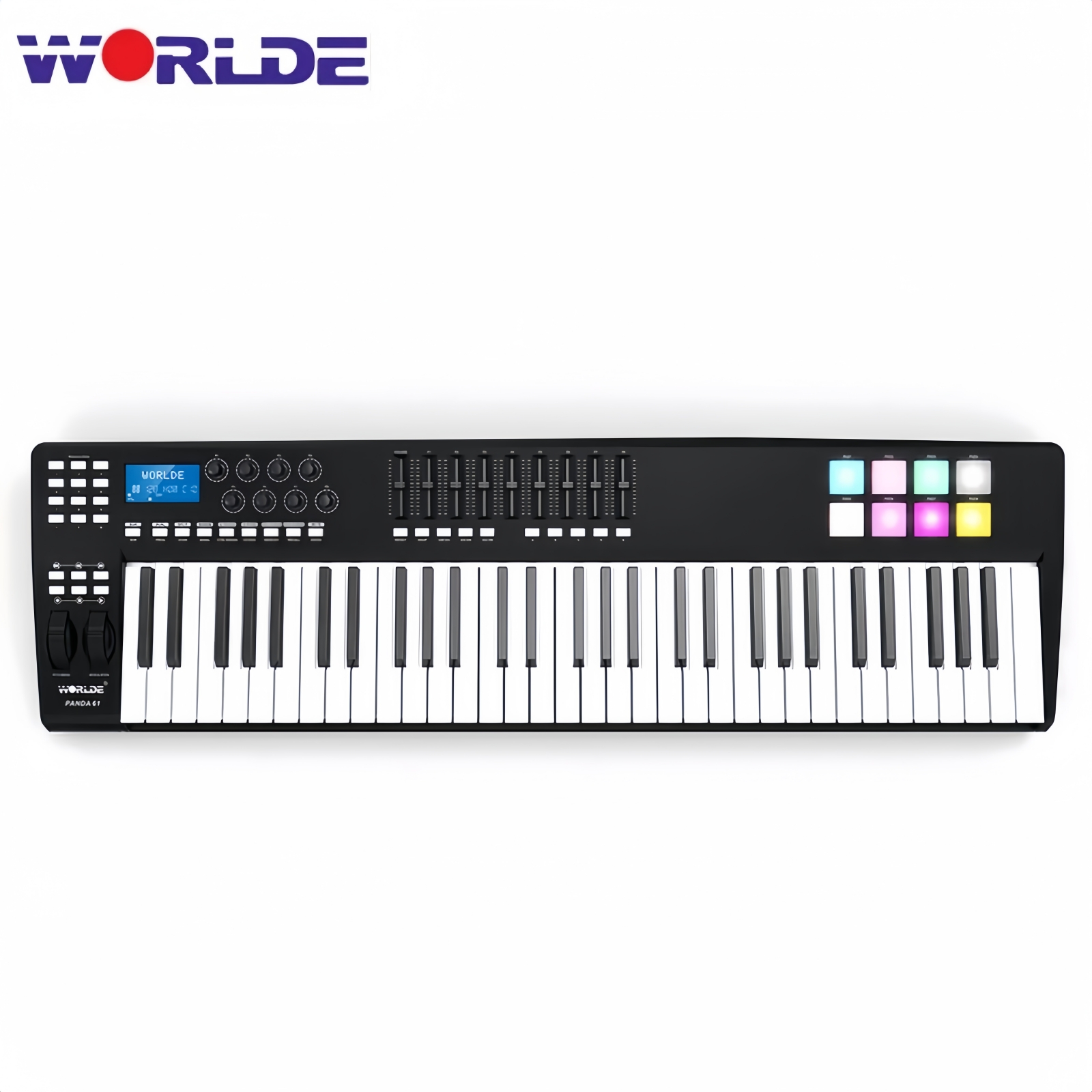 Midi Controller Pad - WORLDE PANDA61 61-Key USB MIDI Keyboard