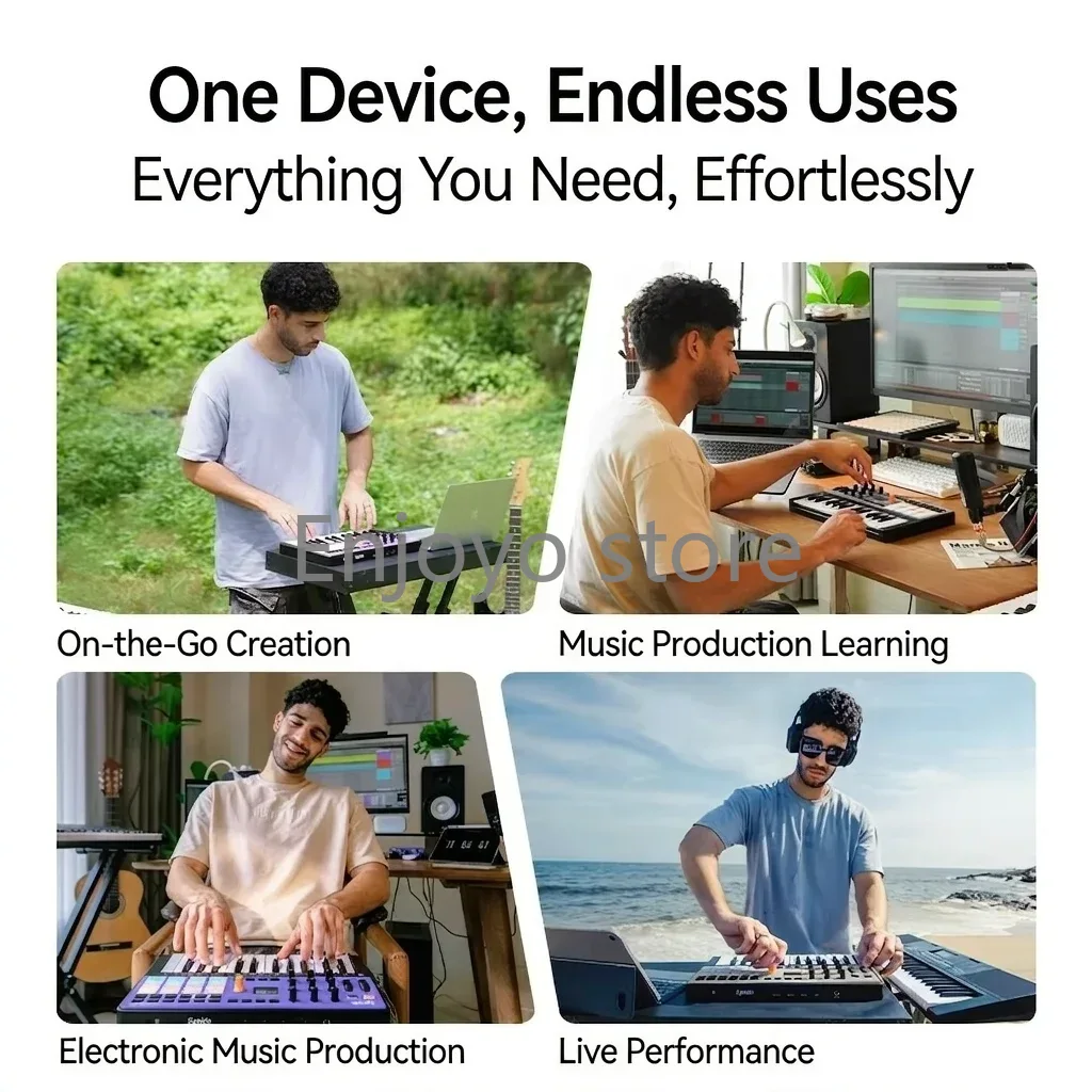 Synido TempoKEY W25 Play Wirel - Midi Controller Pad ulasan dan harga