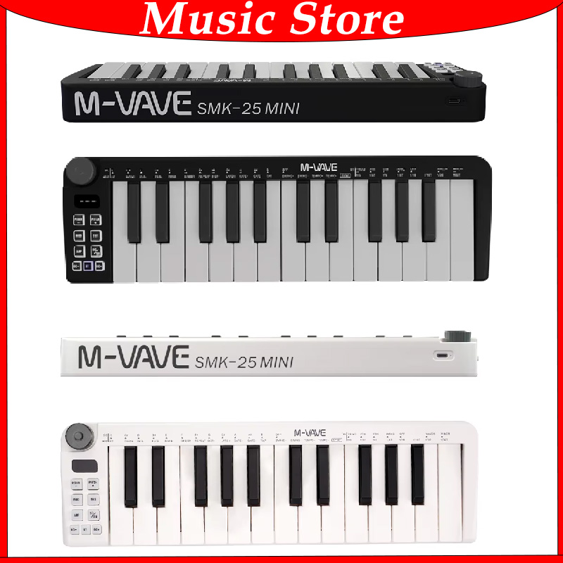 M-VAVE-Mini Teclado MIDI Recar - Midi Controller Pad ulasan dan harga