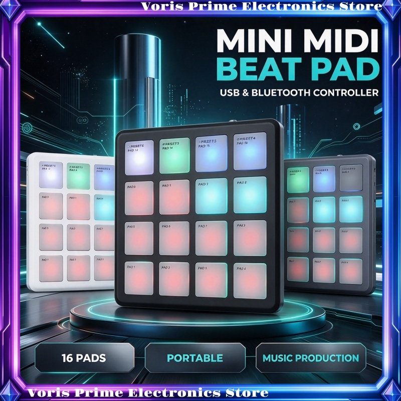 M-Vave Smc-Pad Pocket Handheld - Midi Controller Pad ulasan dan harga