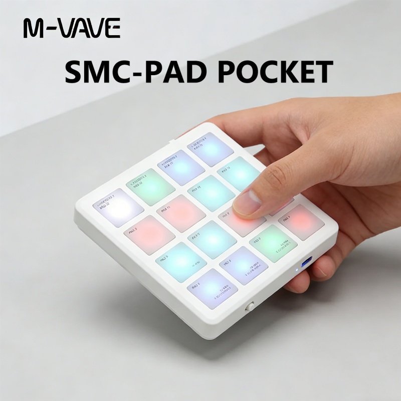 M-Vave Smc-Pad Pocket Handheld - Midi Controller Pad ulasan dan harga