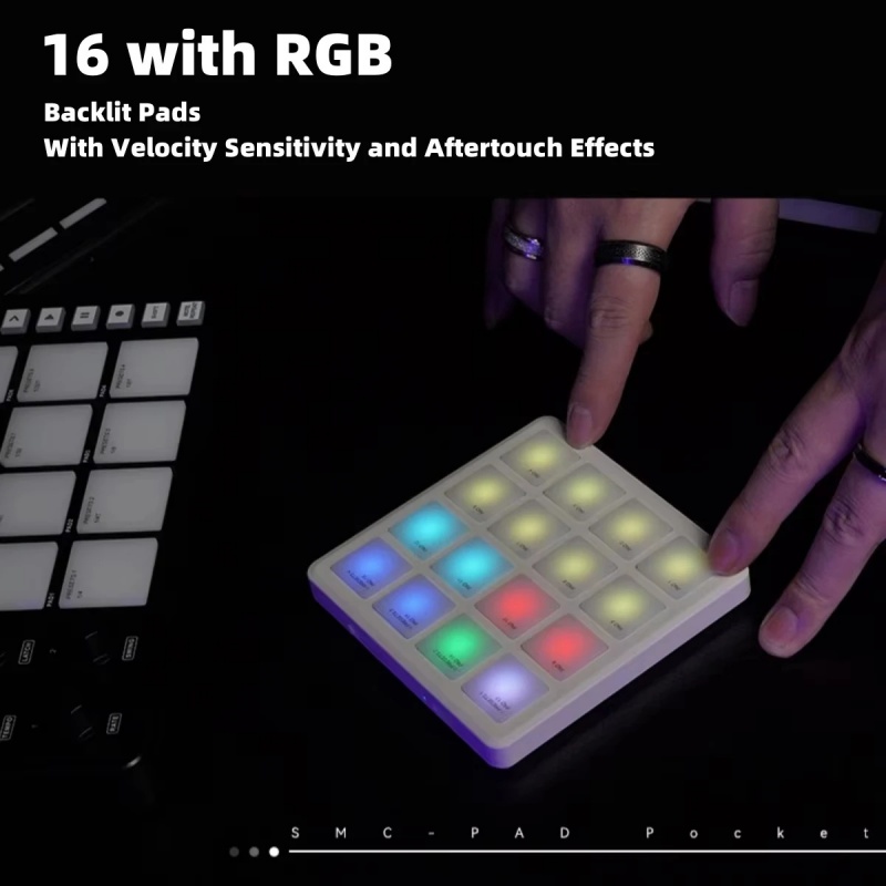 M-Vave Smc-Pad Pocket Handheld - Midi Controller Pad ulasan dan harga